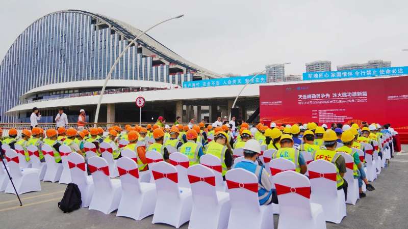 天道酬勤勇?tīng)?zhēng)先 沐火建功譜新篇 | 天沐琴臺(tái)建設(shè)按下“加速鍵”